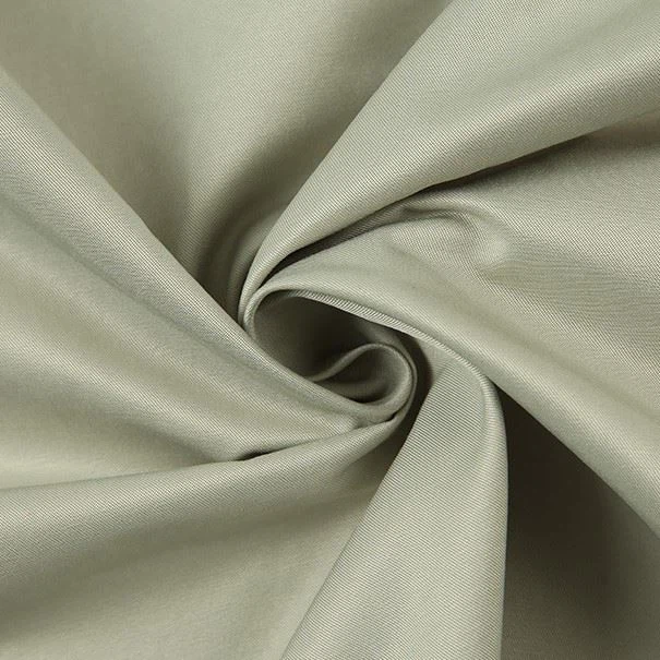 Wholesale Woven Twill Polyester Nylon Cotton Yarn Dyed Blend Fabric For Jacket Windbreaker Trench Coat Long Dust Coat